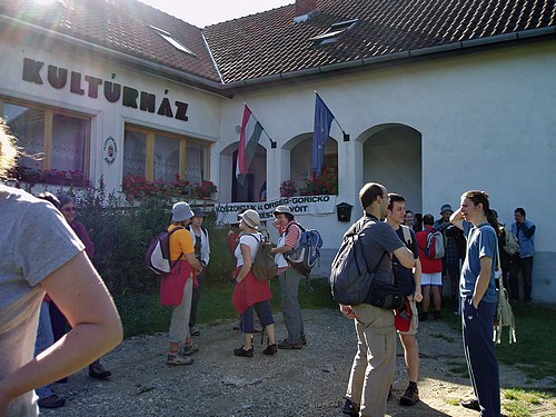 Őrség-Goričko túra - Lassan érkeznek a résztvevők