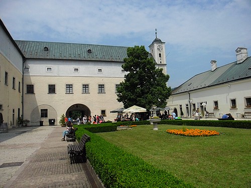 60. Szlovák Turista Találkozó Pozsony - A vár udvarán