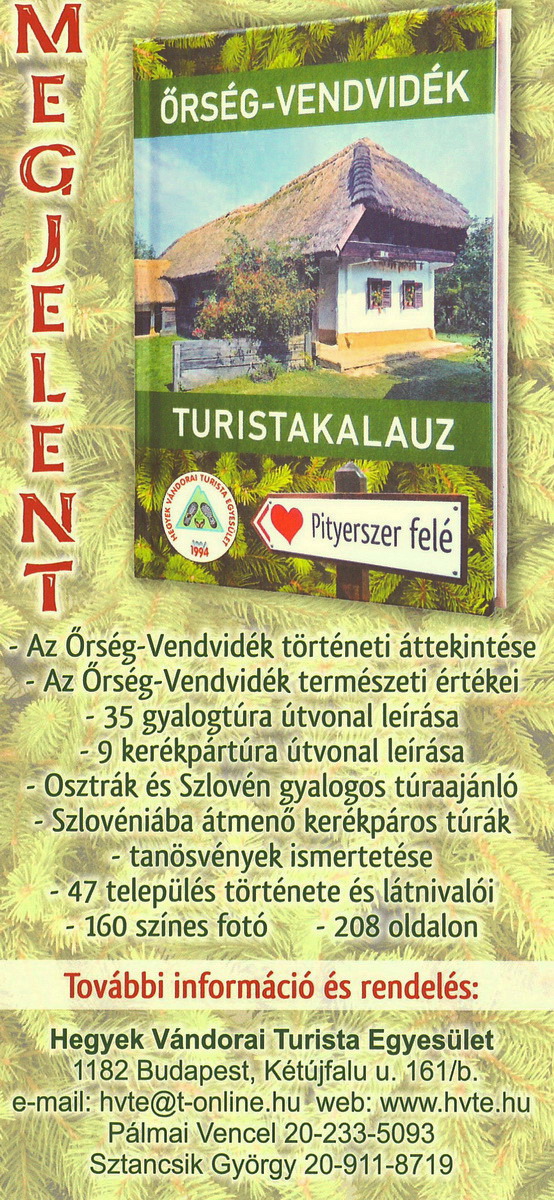 Őrség-Vendvidék turistakalauz