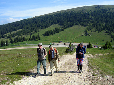 Koralpe - Ausztria - Kezdődik az emelkedő