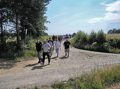 Őrség-Goričko túrák - Lassan ereszkedünk a tóhoz