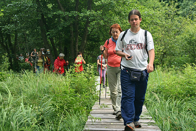 Őrség - Goričko túra 2010 - A magyar-szlovén határon átvezető pallósor