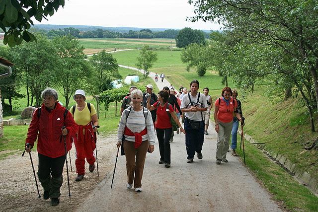 Őrség - Goričko túra 2010 - Érkezés Kapornakra