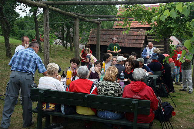 Őrség - Goričko túra 2010 - ...és az üdítő