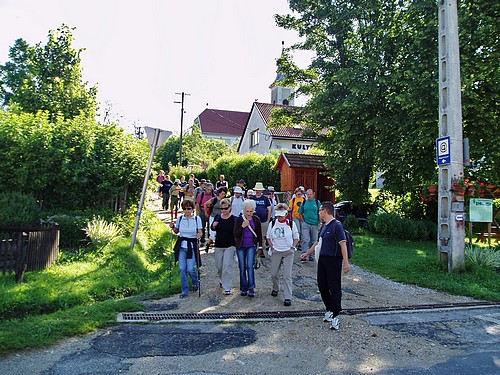 Őrség-Goričko túra - Az indulás pillanatai