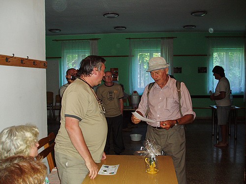 Őrség-Goričko túra - A legidősebb is beérkezett!