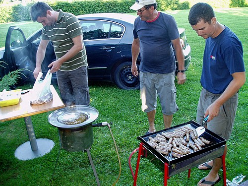 Őrségi festés - Vendégségben Hodoson