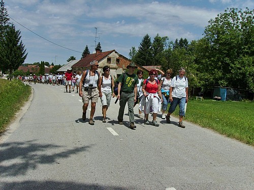 Őrség-Goričko túra - Elhagyjuk Kapornakot