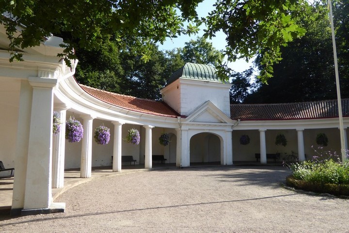 Helsingborg, Ramlösa, Brunnpark (a szállásunk közelében)