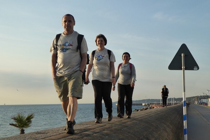 Helsingborg, tengerpart (Farkas István, Hegedűs Gizella, Wittner Csilla)