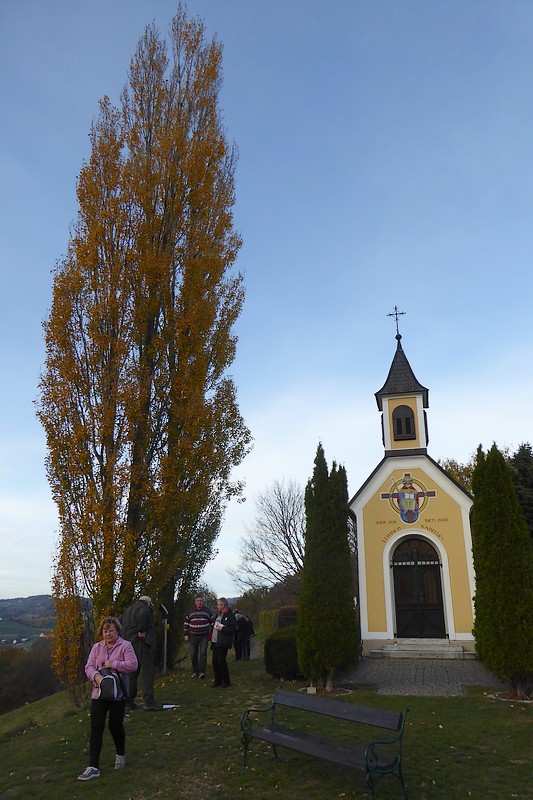 Újabb kápolna, már késő délután