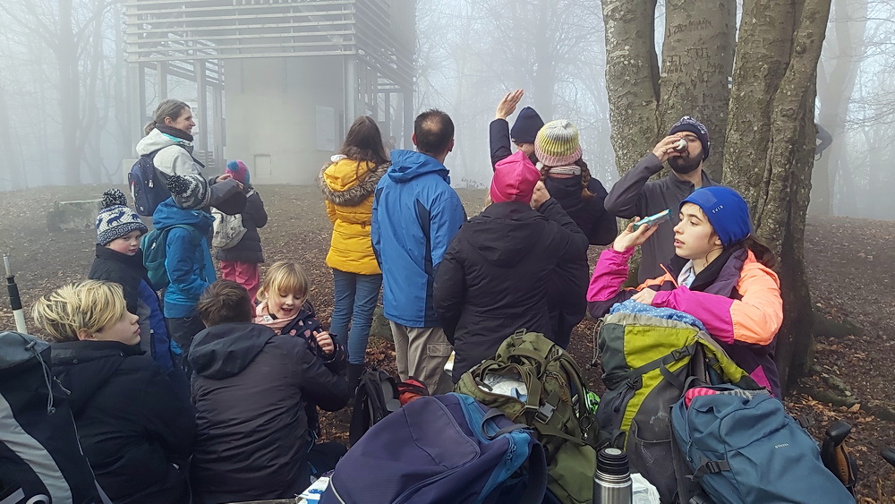 Nagylétszámú nyílt túra a Börzsönyben