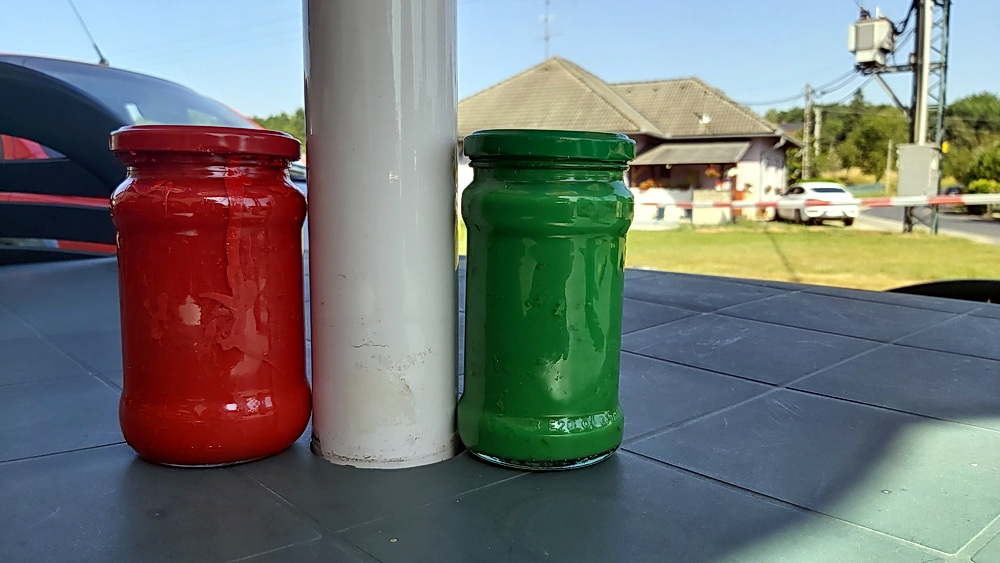 Őrségi turistaút-festés