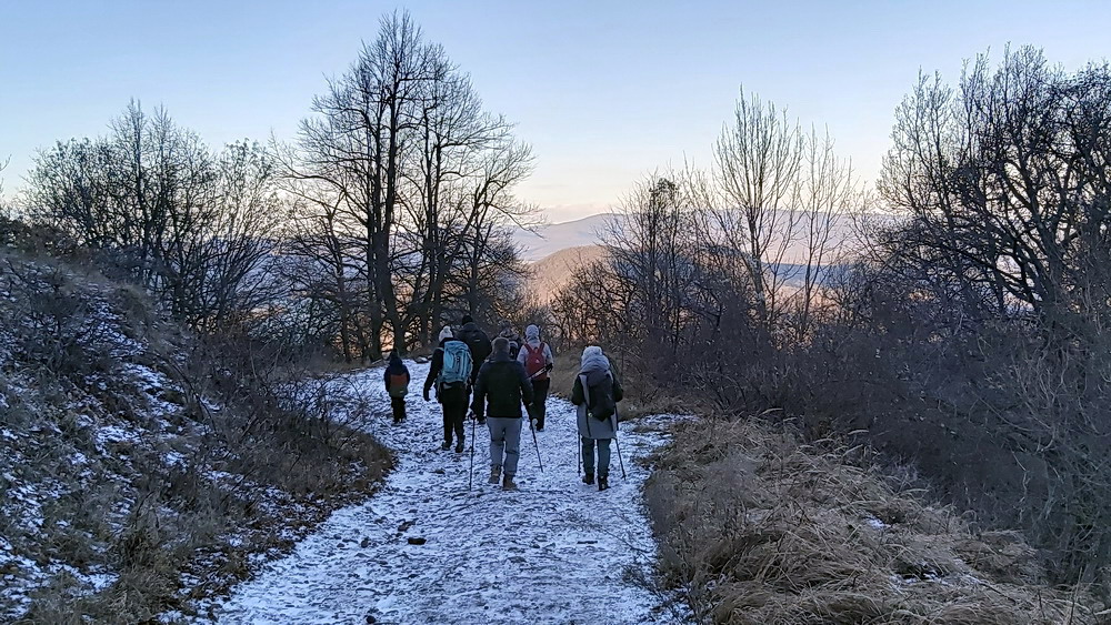 Óévbúcsúztató nyílt túra a Visegrádi-hegységben